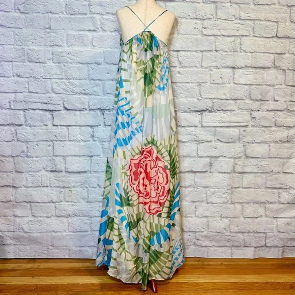 Thakoon Addition Silk Floral Maxi Dress - Picture 2 of 5